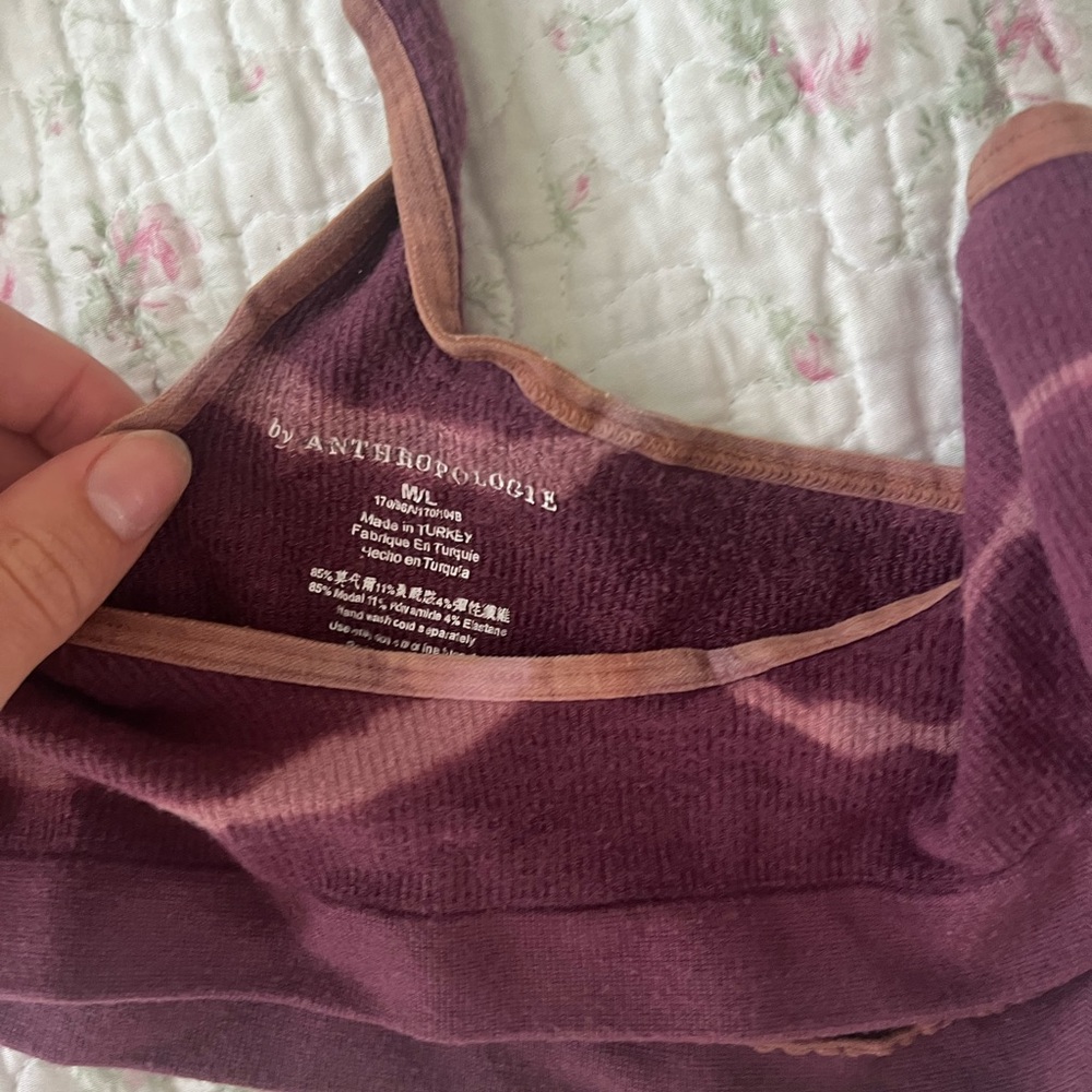Anthropologie Active Lounge Bralette
